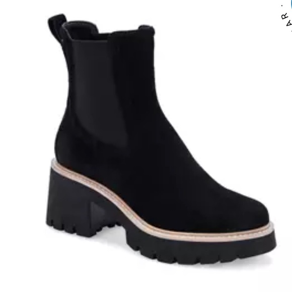 Dolce Vita Hawk H20 Boots Black, Size 7M - Picture 1 of 11